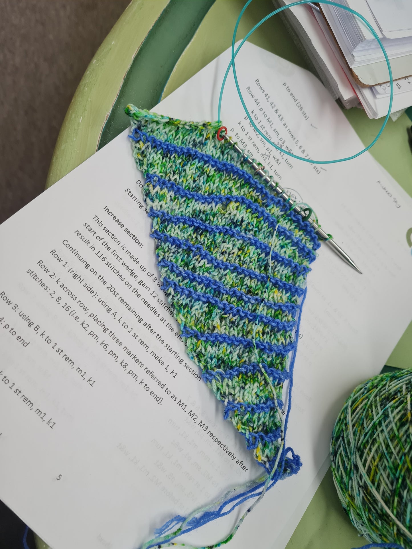 Ebb Tide Shawl Pattern