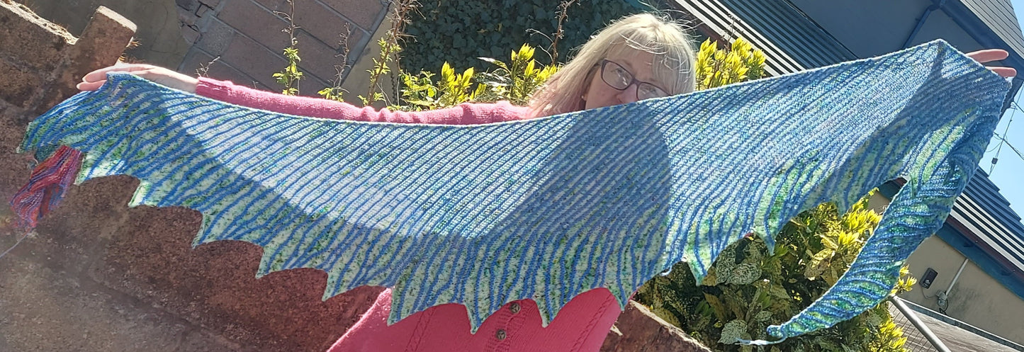 Ebb Tide Shawl Pattern