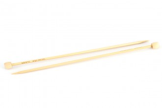Clover Takumi Bamboo straight needles 23cm
