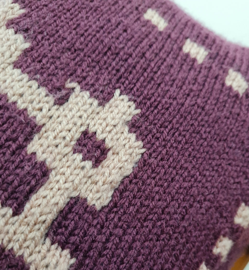 Portcullis Cushion pattern pdf only