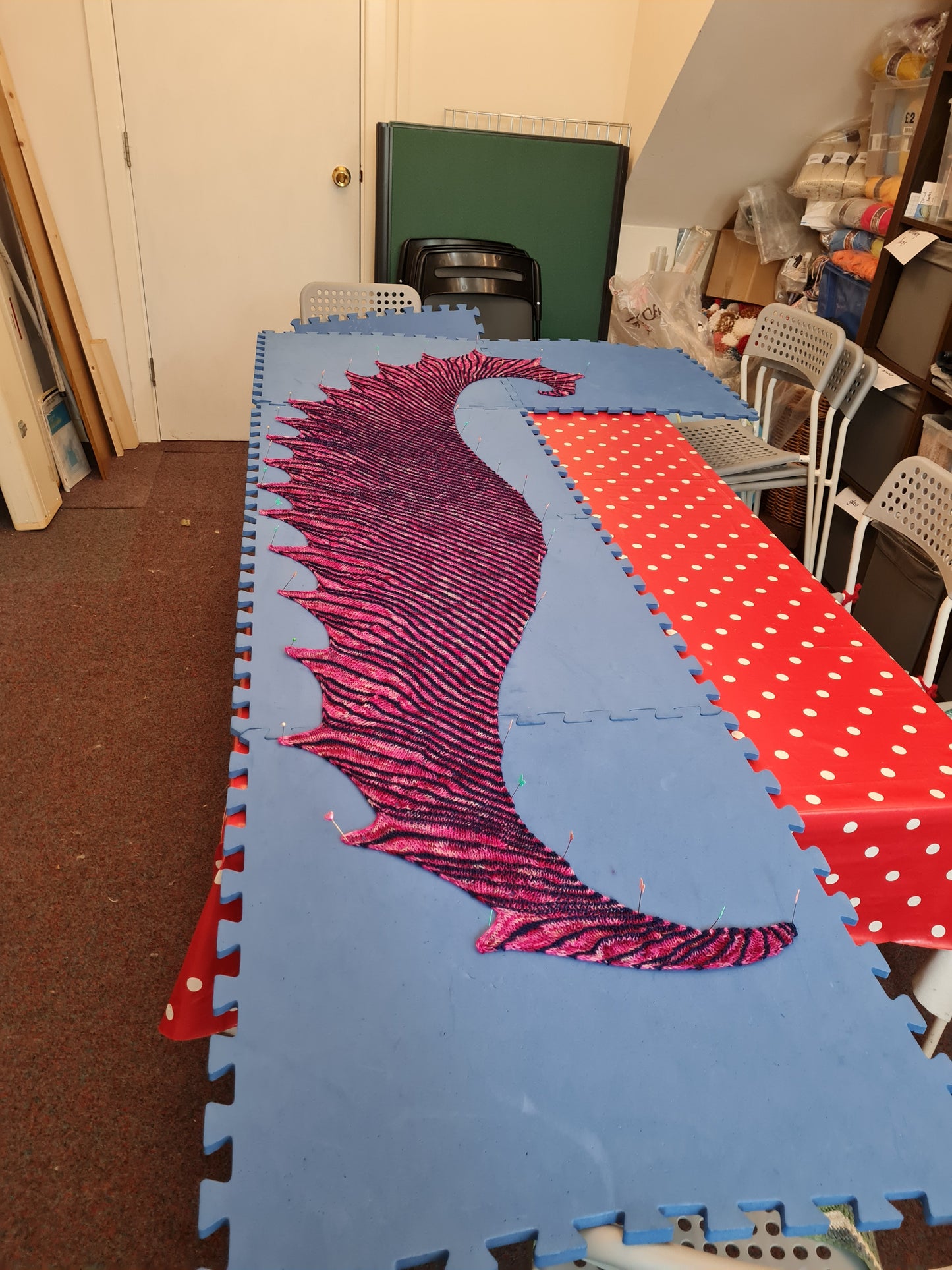 Ebb Tide Shawl Pattern