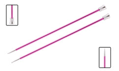 KnitPro Zing Straight Needles - 25cm