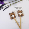 Atomic Knitting Notions and Stitch Markers