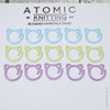 Atomic Knitting Notions and Stitch Markers