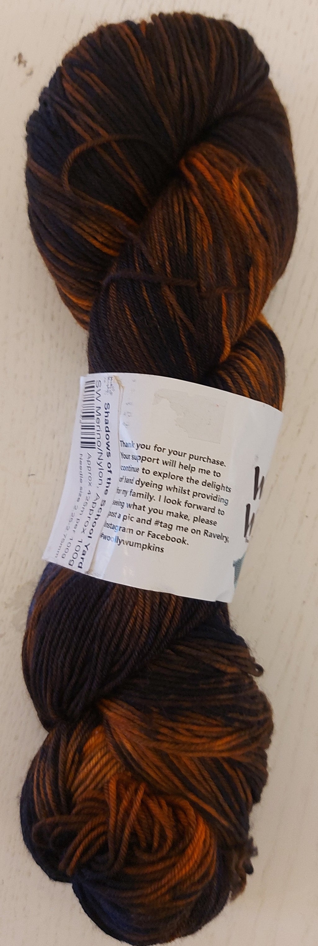 Woolly Wumpkins Indie-dyed 4-ply/sock yarn