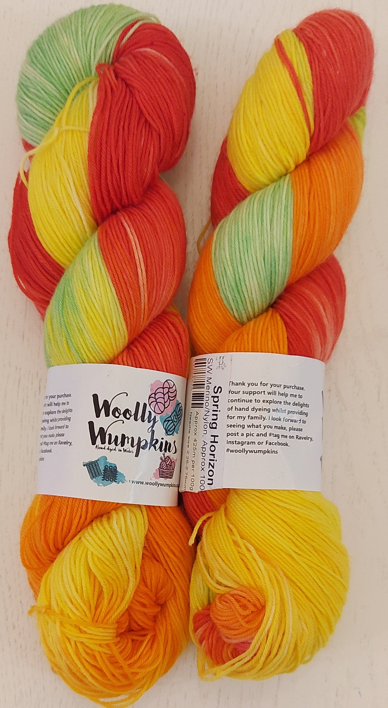 Woolly Wumpkins Indie-dyed 4-ply/sock yarn