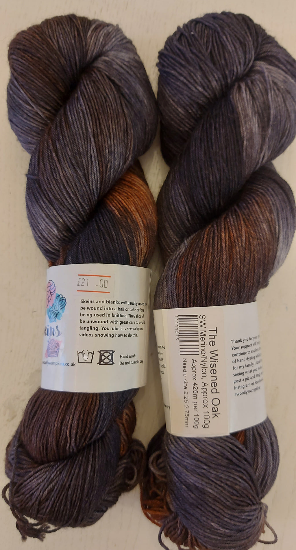 Woolly Wumpkins Indie-dyed 4-ply/sock yarn