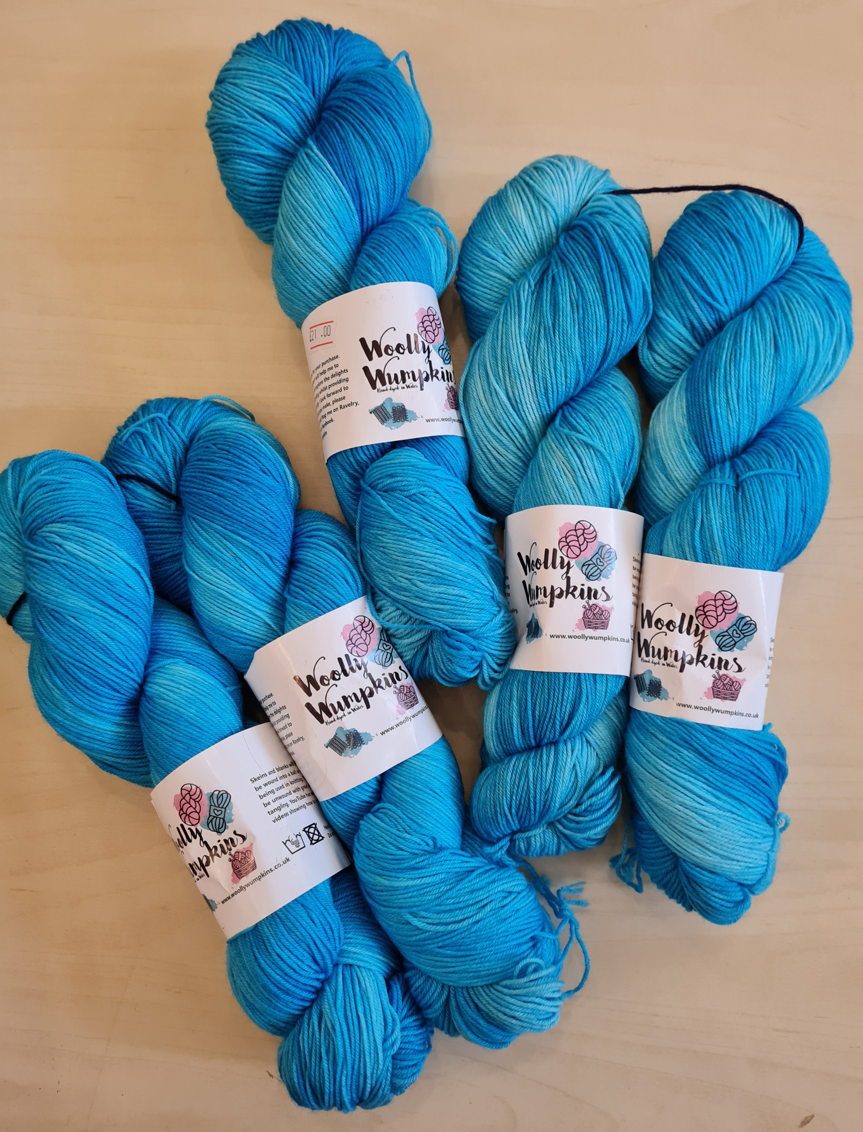 Woolly Wumpkins Indie-dyed 4-ply/sock yarn