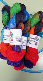 Woolly Wumpkins Indie-dyed 4-ply/sock yarn