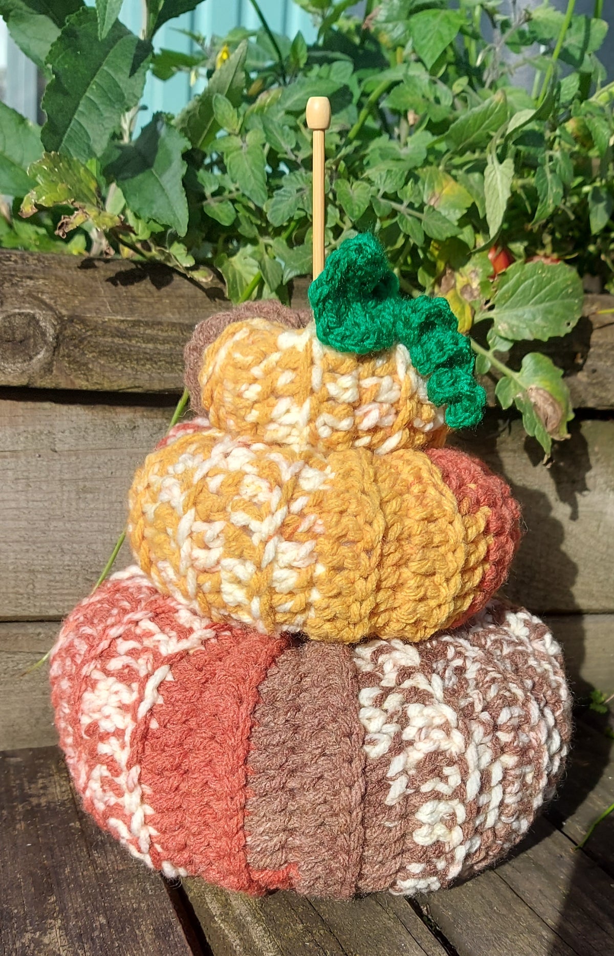 Pumpkin Stack Crochet Pattern