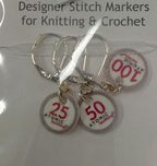 Atomic Knitting Notions and Stitch Markers