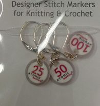 Atomic Knitting Notions and Stitch Markers