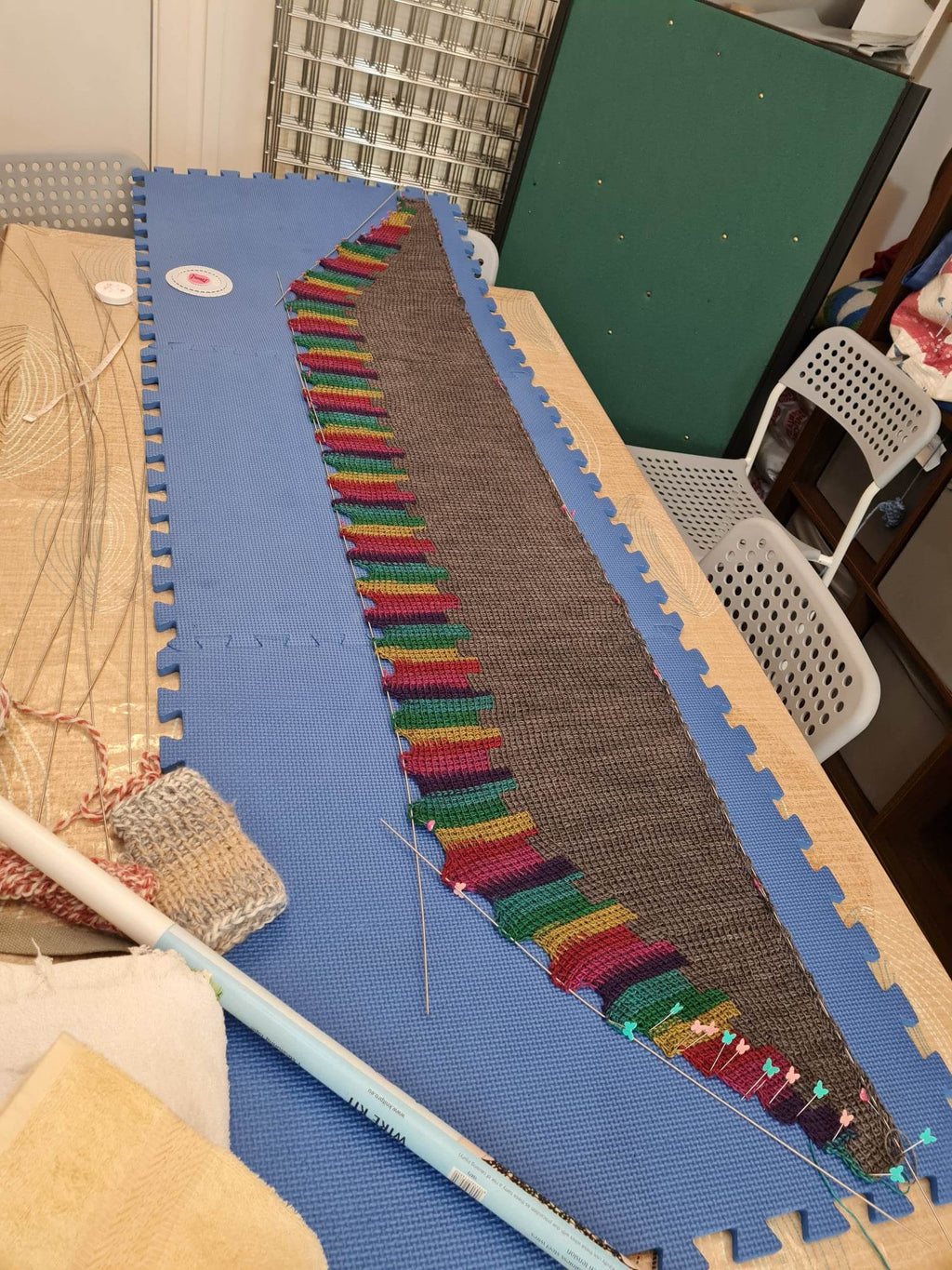 Learn the Basics: Tunisian Crochet —  two week course beginning 23 January 2027