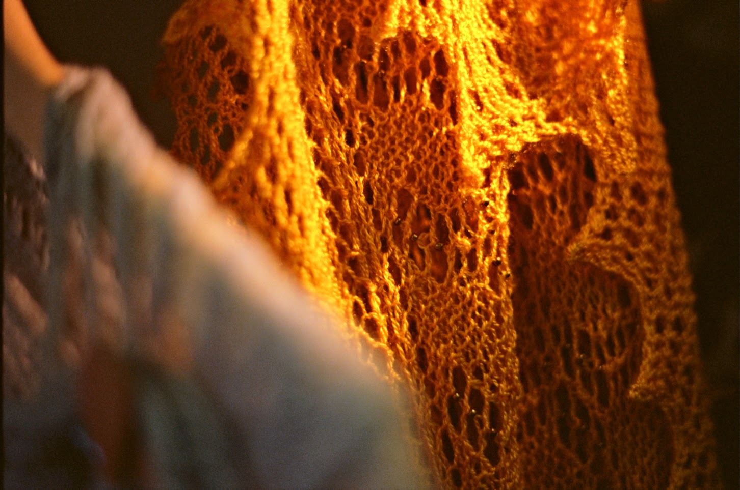 Beginner Lace Knitting Shawlette
